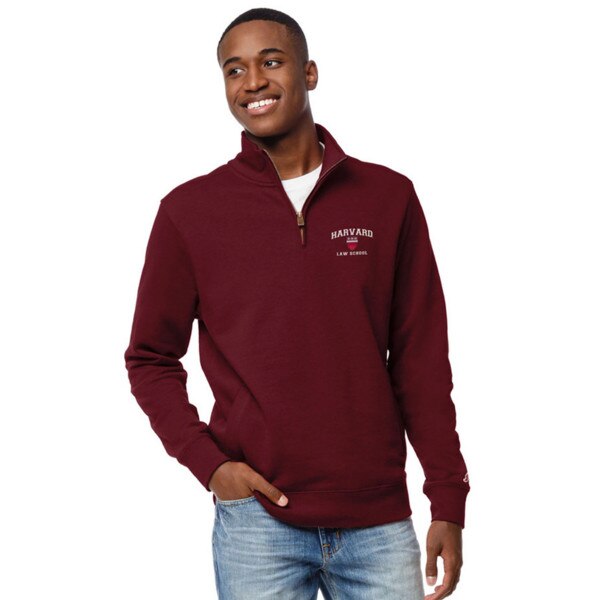 Harvard Law School League Stadium 1/4 Zip Harvard The Coop